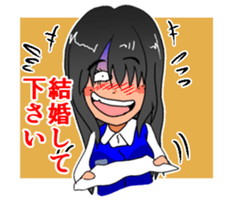positive and negative sticker #7007615