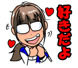 positive and negative sticker #7007623