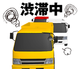 Construction Equipments at a site sticker #7007660