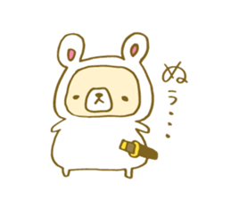 BUSHI KUMA sticker #7007786