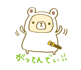 BUSHI KUMA sticker #7007801