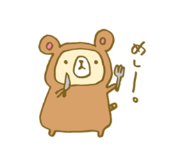 BUSHI KUMA sticker #7007820