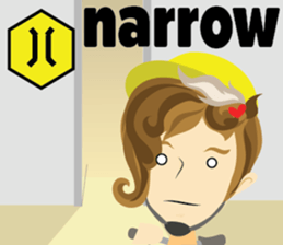 little boy rider cartoon. sticker #7007962