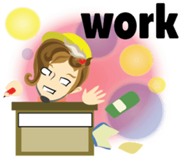 little boy rider cartoon. sticker #7007976