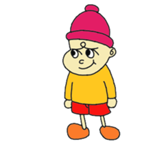 toy anime tom and maron sticker #7008024