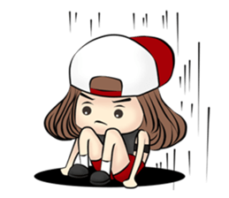 B-girl sticker #7008073