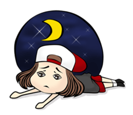 B-girl sticker #7008083