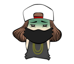 B-girl sticker #7008087