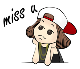 B-girl sticker #7008088