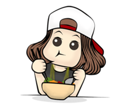 B-girl sticker #7008094