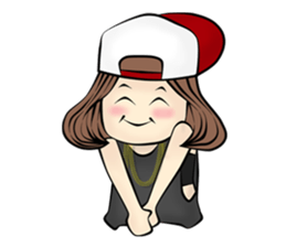 B-girl sticker #7008102