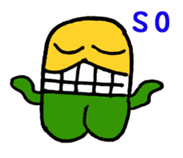 Big Tooth Baby hi sticker #7008188