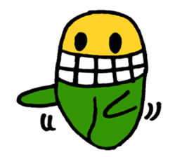 Big Tooth Baby hi sticker #7008196
