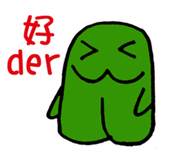 Big Tooth Baby hi sticker #7008206
