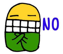 Big Tooth Baby hi sticker #7008213