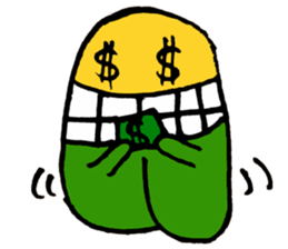Big Tooth Baby hi sticker #7008215