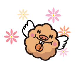 Mysterious creature Mog-chan sticker #7008530