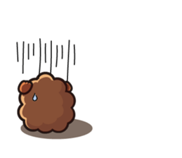 Mysterious creature Mog-chan sticker #7008547