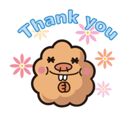 Mysterious creature Mog-chan sticker #7008548