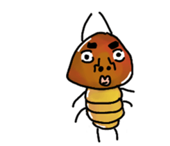 Cockroaches Man sticker #7008731