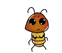 Cockroaches Man sticker #7008732