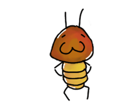 Cockroaches Man sticker #7008743