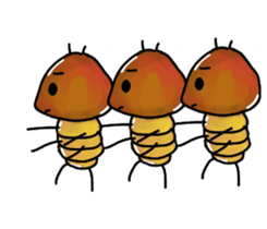 Cockroaches Man sticker #7008744