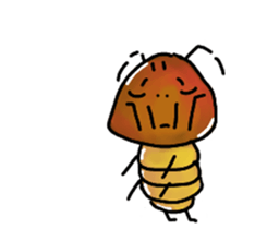 Cockroaches Man sticker #7008754