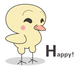 Single word Chick English version sticker #7008819