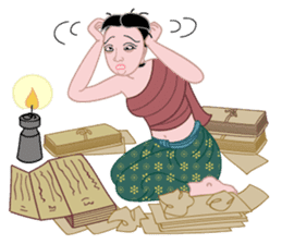 Mae Srinuan Part 1 (eng) sticker #7009304