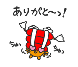 Festival of Japan,Futon daiko sticker #7009372