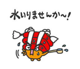 Festival of Japan,Futon daiko sticker #7009404