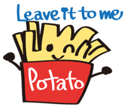 Burger Kun Thanks Set (English edition) sticker #7010131