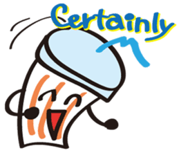 Burger Kun Thanks Set (English edition) sticker #7010133