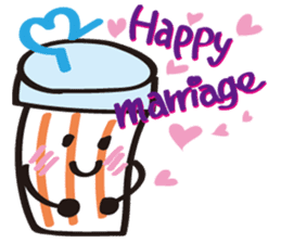 Burger Kun Thanks Set (English edition) sticker #7010138