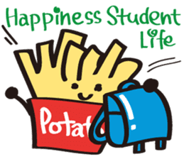 Burger Kun Thanks Set (English edition) sticker #7010140