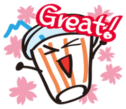 Burger Kun Thanks Set (English edition) sticker #7010144