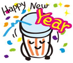 Burger Kun Thanks Set (English edition) sticker #7010147