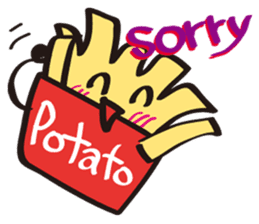 Burger Kun Thanks Set (English edition) sticker #7010151