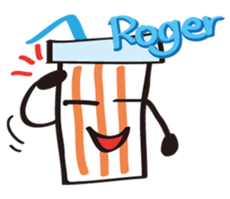 Burger Kun Thanks Set (English edition) sticker #7010152