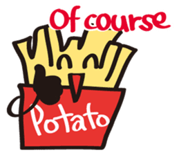 Burger Kun Thanks Set (English edition) sticker #7010155