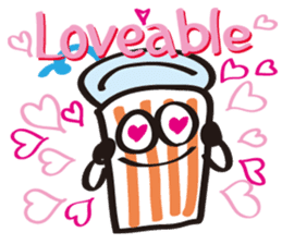 Burger Kun Thanks Set (English edition) sticker #7010163