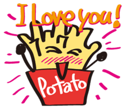 Burger Kun Thanks Set (English edition) sticker #7010164