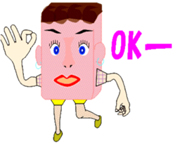 Cheerful konjac family sticker #7010318