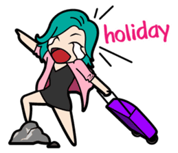 NannNy's work life sticker #7010472