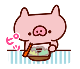 mamebuta no mainichi sticker #7010583