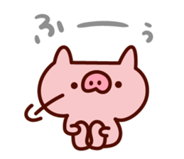 mamebuta no mainichi sticker #7010584