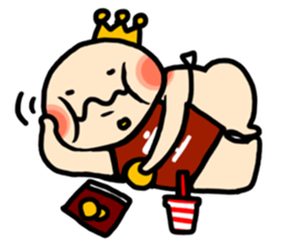 Director Bao and Akita Niku CEO sticker #7010640