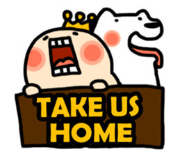 Director Bao and Akita Niku CEO sticker #7010647