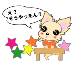 Chihuahua of Kansai dialect sticker #7011173